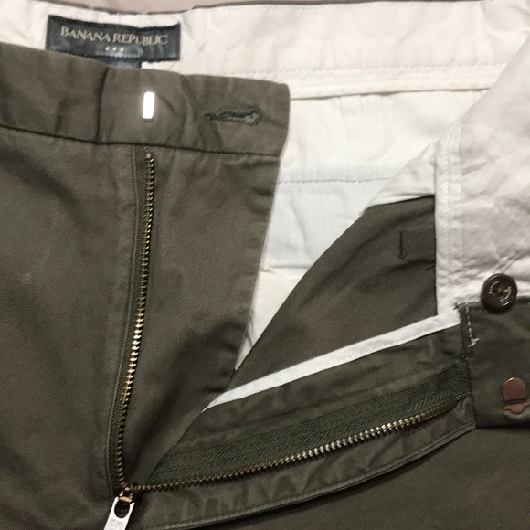 Men’s BANANA REPUBLIC men’s Flat Front pants - Picture 3 of 6